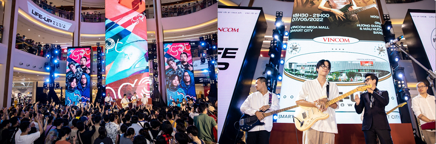 Trải nghiệm cuối tuần cực “chill” cùng dàn sao trẻ V-pop tại Vincom Mega Mall Smart City Trải nghiệm cuối tuần cực “chill” cùng dàn sao trẻ V-pop tại Vincom Mega Mall Smart City