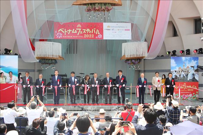 Khai mạc Lễ hội Việt Nam tại Nhật Bản lần thứ 14 Chú thích ảnh
