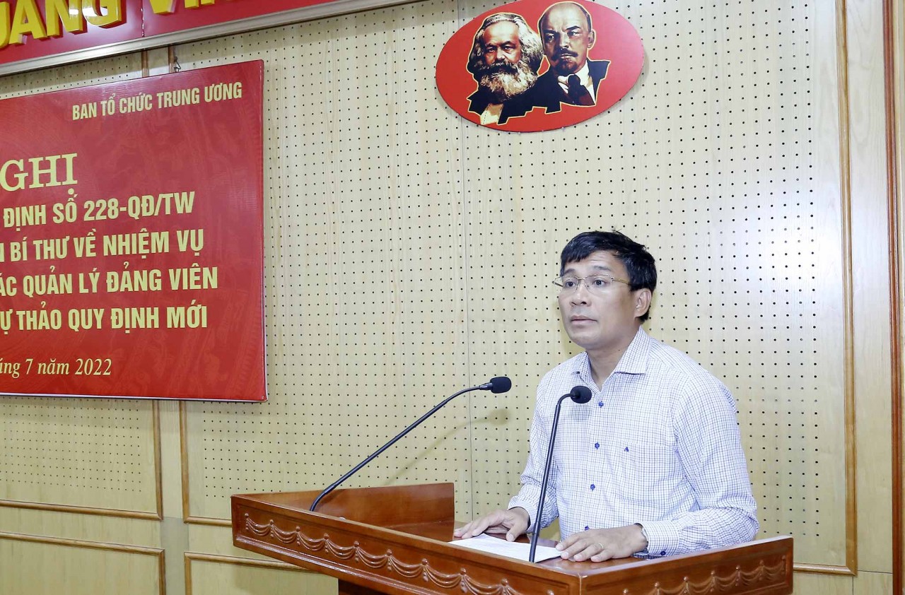 Nhiệm vụ của đảng viên và công tác quản lý đảng viên ở nước ngoài Hội nghị tổng kết thực hiện Quy định 228-QĐ/TW về nhiệm vụ, công tác quản lý đảng viên ở nước ngoài