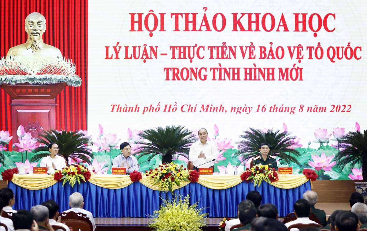 chủ tịch nước phát huy mạnh mẽ sức mạnh tổng hợp toàn dân tộc để bảo vệ tổ quốc hình ảnh 4 chu tich nuoc phat huy manh me suc manh tong hop toan dan toc de bao ve to quoc hinh anh 4