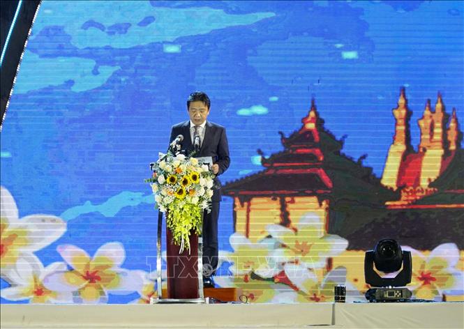 Giao lưu văn hóa, thể thao và du lịch vùng biên giới Việt Nam - Lào năm 2022 Chú thích ảnh