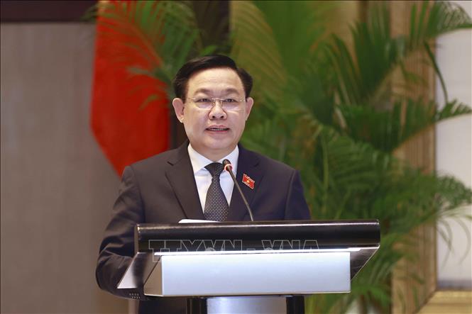 Chủ tịch Quốc hội Vương Đình Huệ dự Diễn đàn đầu tư - thương mại Việt Nam - Philippines Chú thích ảnh