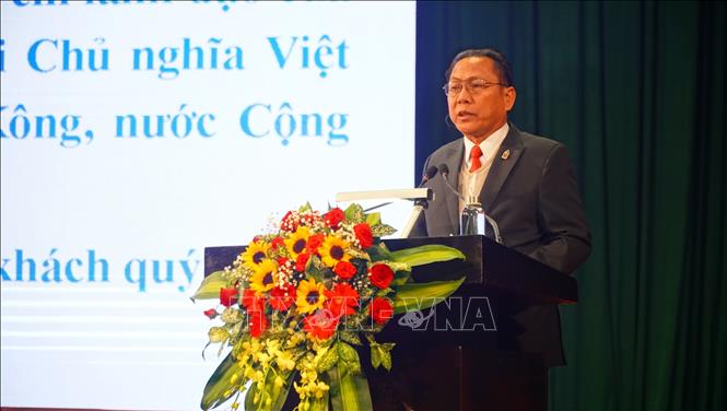 Vun đắp tình hữu nghị Việt Nam - Lào ngày càng gắn kết Chú thích ảnh