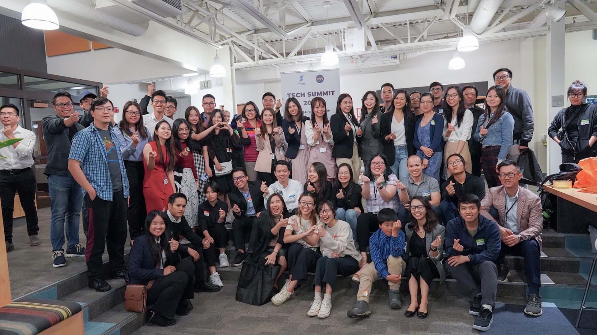 Tech Summit 2022 thu hút đông đảo thanh niên, sinh viên và chuyên gia người Việt đến từ nhiều nơi trên nước Mỹ. (Nguồn: Hội Thanh niên Sinh viên Việt Nam tại Mỹ) Tech Summit 2022 thu hút đông đảo thanh niên, sinh viên và chuyên gia người Việt đến từ nhiều nơi trên nước Mỹ. (Nguồn: Hội Thanh niên Sinh viên Việt Nam tại Mỹ)
