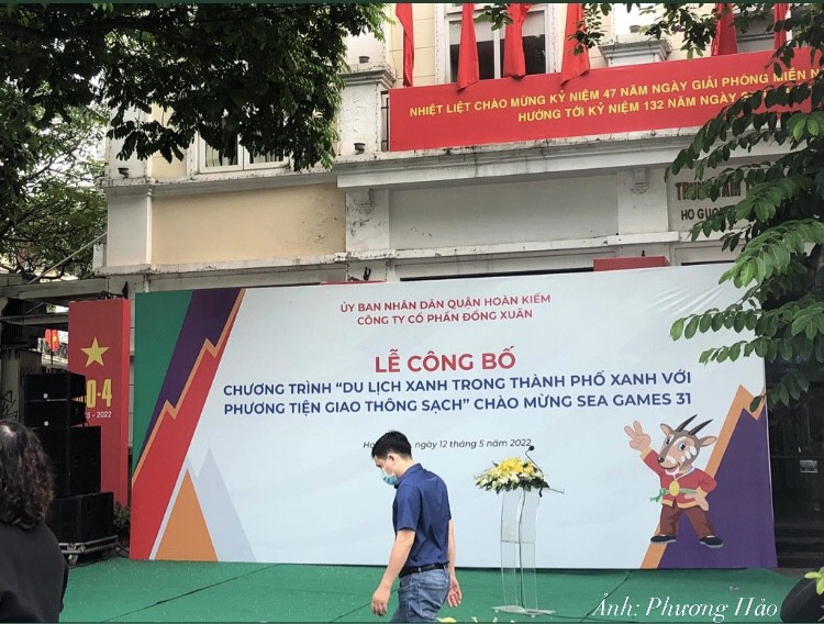Chương trình Du lịch xanh phục vụ Seagame ở Hà Nội