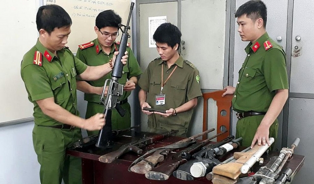 TP.HCM: Tăng cường quản lý vũ khí, vật liệu nổ và công cụ hỗ trợ tphcm tang cuong quan ly vu khi vat lieu no va cong cu ho tro