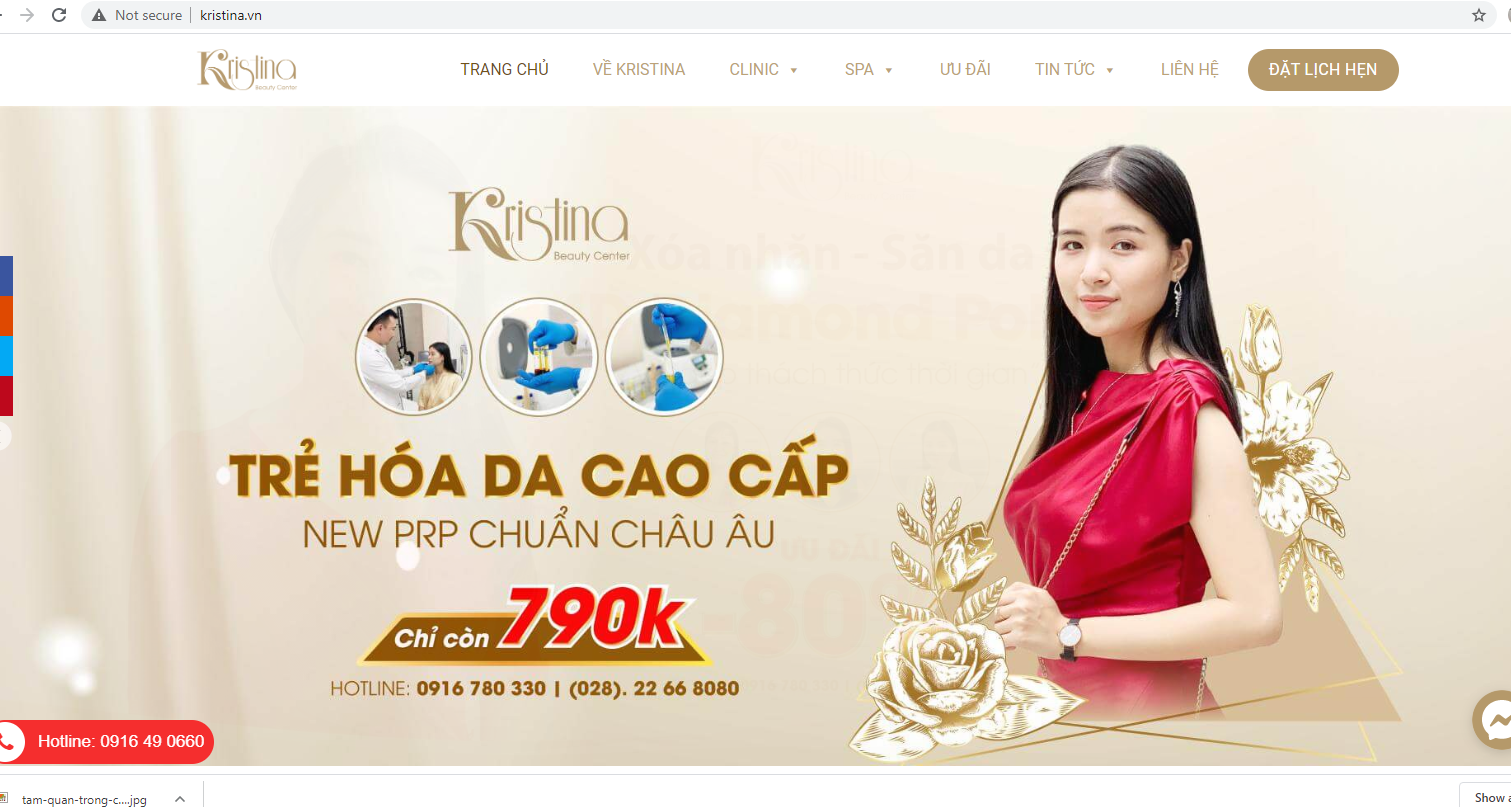 Viện thẩm mỹ Kristina bị yêu cầu ngừng hoạt động vien tham my kristina bi xu phat vi hoat dong chui