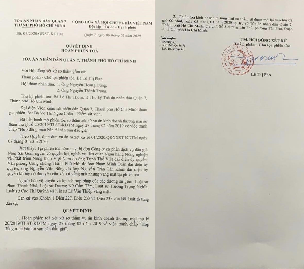 TP.HCM: Sắp xét xử vụ tranh chấp tại dự án Hoà Lân, liên quan Công ty Kim Oanh tphcm sap xet xu vu tranh chap tai du an hoa lan lien quan cong ty kim oanh