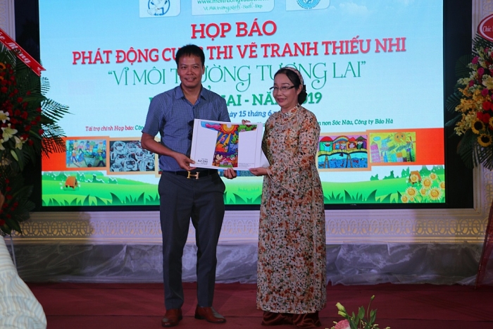 Phát động cuộc thi vẽ tranh 'Vì môi trường tương lai' phat dong cuoc thi ve tranh vi moi truong tuong lai
