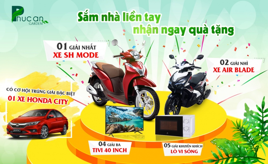Nhiều ưu đãi, chiết khấu “khủng” cho khách hàng mua Phúc An Garden nhieu uu dai chiet khau khung cho khach hang mua phuc an garden