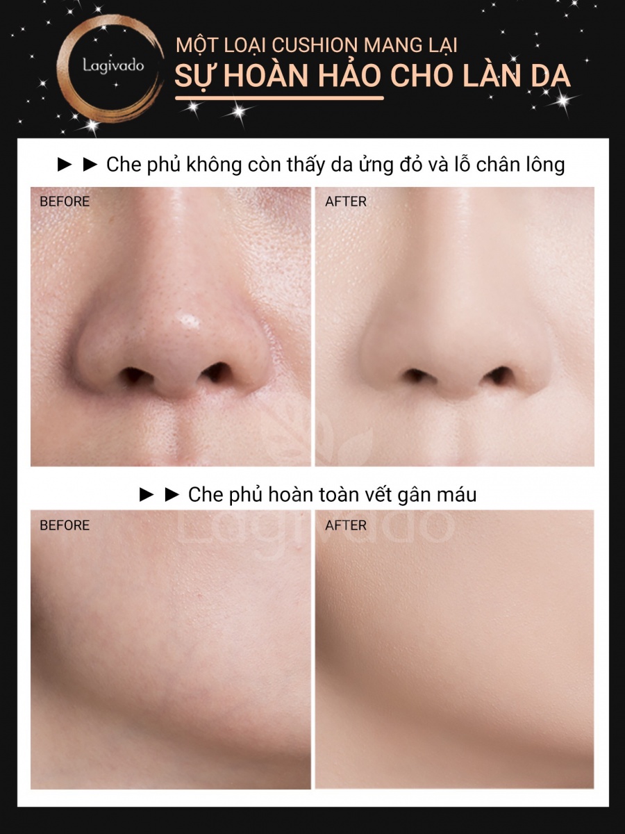 Cusion Lagivado được giới trẻ tôn sùng là “ma thuật” phấn nước cusion lagivado duoc gioi tre ton sung la ma thuat phan nuoc