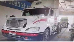 Xe đầu kéo container mất trộm bí ẩn tại cổng cảng Cát Lái