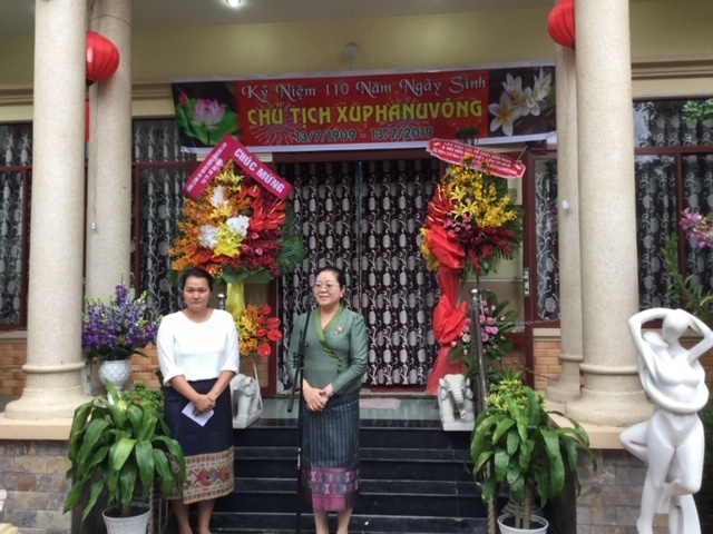 Bạn bè Việt họp mặt tưởng nhớ cố Chủ tịch Xuphanuvong ky niem 110 nam ngay sinh co chu tich xuphanuvong nguoi ban thuy chung cua nhan dan viet nam