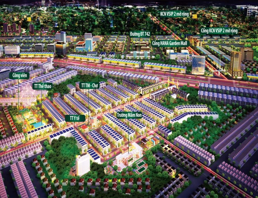 Bình Dương: Cơ hội đầu tư ở dự án tiềm năng Hana Garden Mall binh duong co hoi dau tu o du an tiem nang hana garden mall