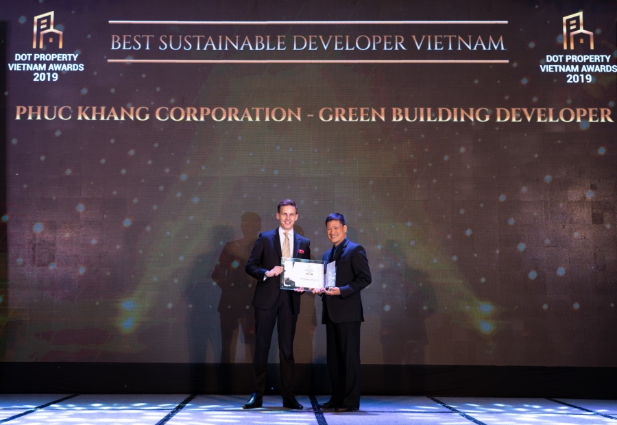 Phuc Khang Corporation giành chiến thắng vang dội tại DOT Property Vietnam Awards 2019 phuc khang corporation gianh chien thang vang doi tai dot property vietnam awards 2019