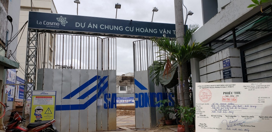 Dự án La Cosmo Residences: Chưa được cấp phép đã thu tiền của khách hàng du an la cosmo residences chua duoc cap phep cdt da thu hon 700 trieu cua khach hang