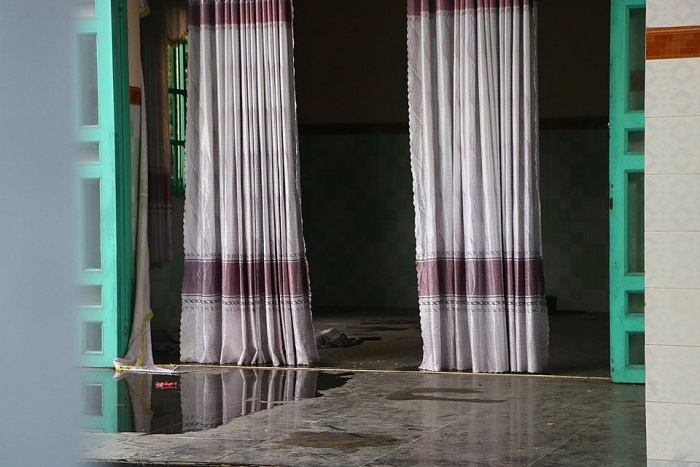 Thực nghiệm hiện trường vụ thi thể trong bê tông ở Bình Dương thuc nghiem hien truong vu thi the trong be tong o binh duong