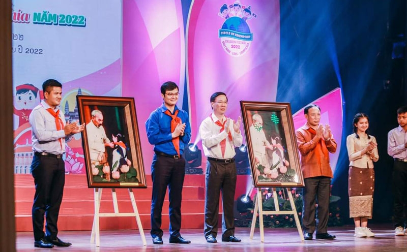进一步加强柬老越三国儿童的团结友谊。