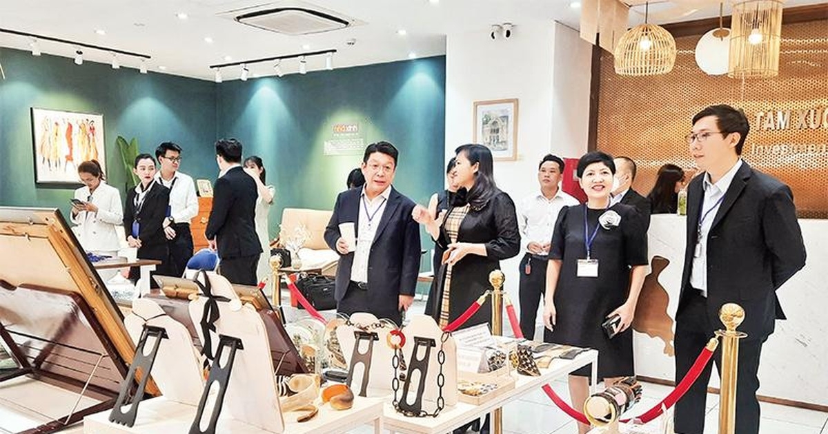 新加坡企业代表参观胡志明市贸易与投资促进中心。 新加坡企业代表参观胡志明市贸易与投资促进中心。