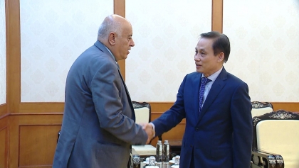 越南大力推动与巴勒斯坦的团结友好关系