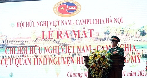 Ra mắt Chi hội hữu nghị Việt Nam – Campuchia cựu quân tình nguyện huyện Chương Mỹ Ra mắt Chi hội hữu nghị Việt Nam – Campuchia cựu quân tình nguyện huyện Chương Mỹ