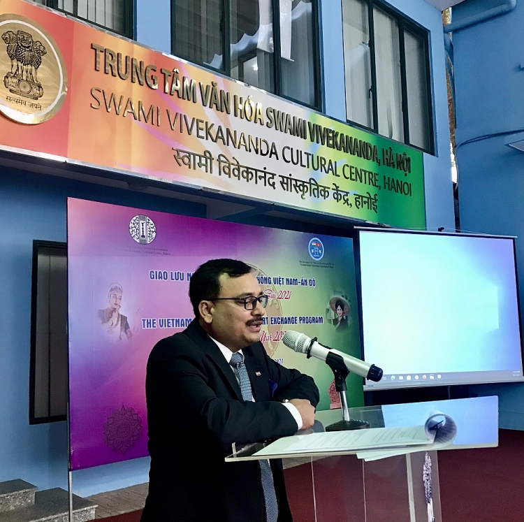 Giao lưu nghệ thuật truyền thống Việt Nam-Ấn Độ chào xuân Tân Sửu 2021 Giao lưu nghệ thuật truyền thống Việt Nam-Ấn Độ chào xuân Tân Sửu 2021