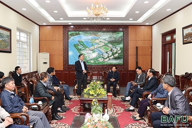 Đại học Nông-Lâm Bắc Giang chú trọng hợp tác với các trường Trung Quốc Đại học Nông-Lâm Bắc Giang chú trọng hợp tác với các trường Trung Quốc