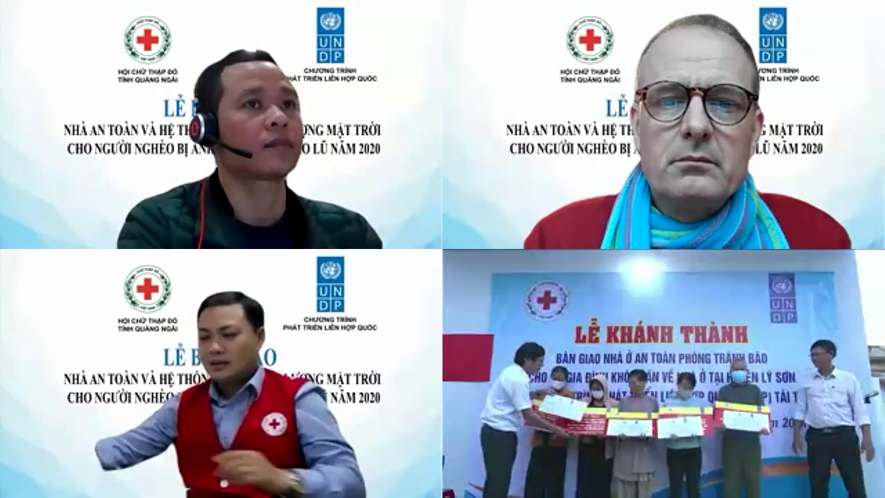 UNDP bàn giao 10 nhà an toàn chống chịu bão cho người dân nghèo Quảng Ngãi UNDP bàn giao 10 nhà an toàn chống chịu bão cho người dân nghèo Quảng Ngãi