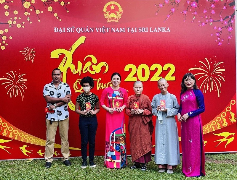 Tết đậm đà vị quê hương của cộng đồng người Việt tại Sri Lanka Tết đậm đà vị quê hương của cộng đồng người Việt tại Sri Lanka