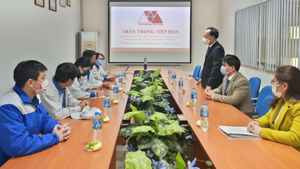 Hội Hữu nghị Việt Nam - Nhật Bản tỉnh Bắc Giang thúc đẩy kết nối, hỗ trợ doanh nghiệp Nhật Bản Hội Hữu nghị Việt Nam - Nhật Bản tỉnh Bắc Giang thúc đẩy kết nối, hỗ trợ doanh nghiệp Nhật Bản