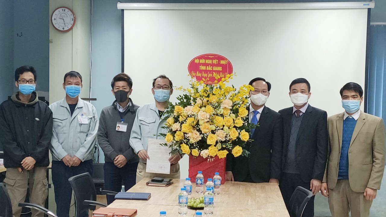 Hội Hữu nghị Việt Nam - Nhật Bản tỉnh Bắc Giang thúc đẩy kết nối, hỗ trợ doanh nghiệp Nhật Bản Hội Hữu nghị Việt Nam - Nhật Bản tỉnh Bắc Giang thúc đẩy kết nối, hỗ trợ doanh nghiệp Nhật Bản