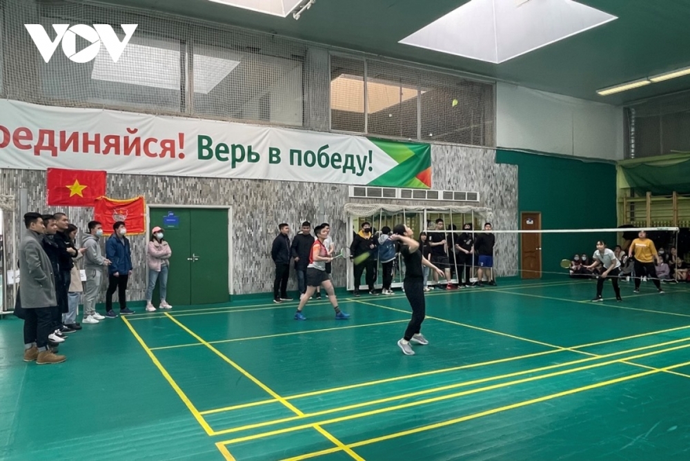 100 đoàn viên, sinh viên các trường đại học tại thủ đô Moscow tham gia Giải cầu lông “Hữu nghị 21” 100 đoàn viên, sinh viên các trường đại học tại thủ đô Moscow tham gia Giải cầu lông “Hữu nghị 21”