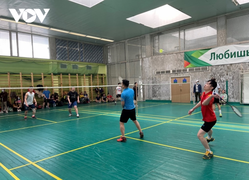 100 đoàn viên, sinh viên các trường đại học tại thủ đô Moscow tham gia Giải cầu lông “Hữu nghị 21” 100 đoàn viên, sinh viên các trường đại học tại thủ đô Moscow tham gia Giải cầu lông “Hữu nghị 21”