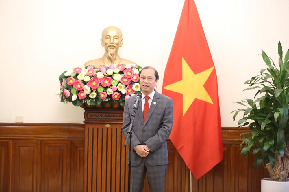 Đại sứ Hoa Kỳ Daniel Kritenbrink nhận Huân chương Hữu nghị của Chủ tịch nước Đại sứ Hoa Kỳ Daniel Kritenbrink nhận Huân chương Hữu nghị của Chủ tịch nước