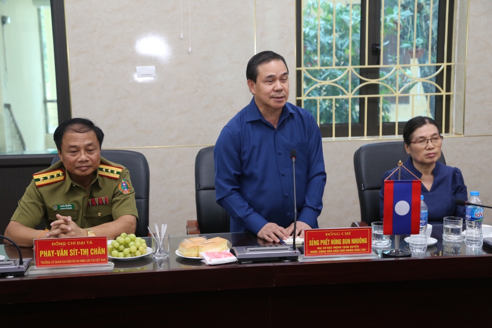 Đại sứ quán Lào đánh giá cao Đại học Sư phạm Thái Nguyên, trường Văn hóa I trong đào tạo học sinh, sinh viên nước bạn Đại sứ quán Lào đánh giá cao Đại học Sư phạm Thái Nguyên, trường Văn hóa I trong đào tạo học sinh, sinh viên nước bạn