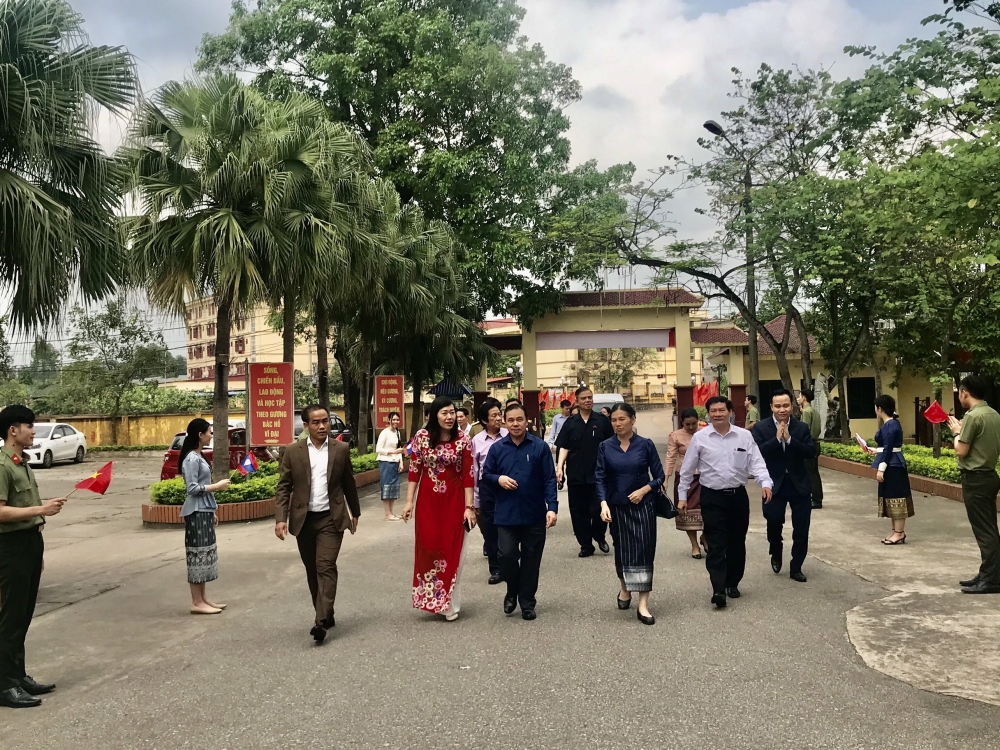 Đại sứ quán Lào đánh giá cao Đại học Sư phạm Thái Nguyên, trường Văn hóa I trong đào tạo học sinh, sinh viên nước bạn Đại sứ quán Lào đánh giá cao Đại học Sư phạm Thái Nguyên, trường Văn hóa I trong đào tạo học sinh, sinh viên nước bạn