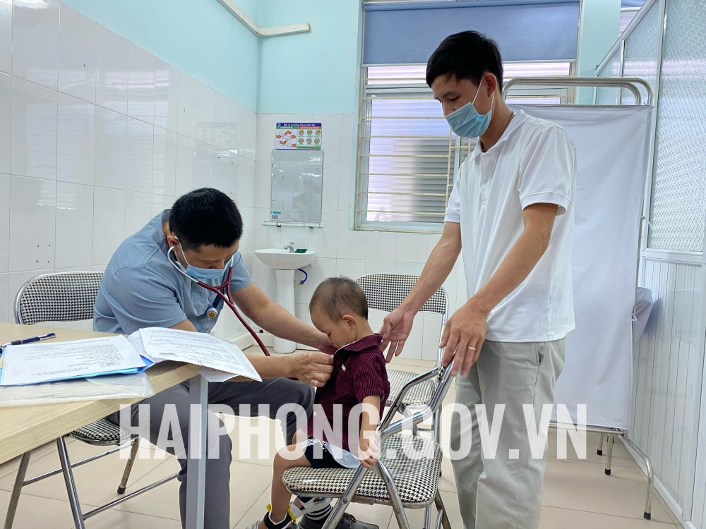 Khám sàng lọc tim miễn phí cho 131 trẻ em Hải Phòng Khám sàng lọc tim miễn phí cho 131 trẻ em Hải Phòng