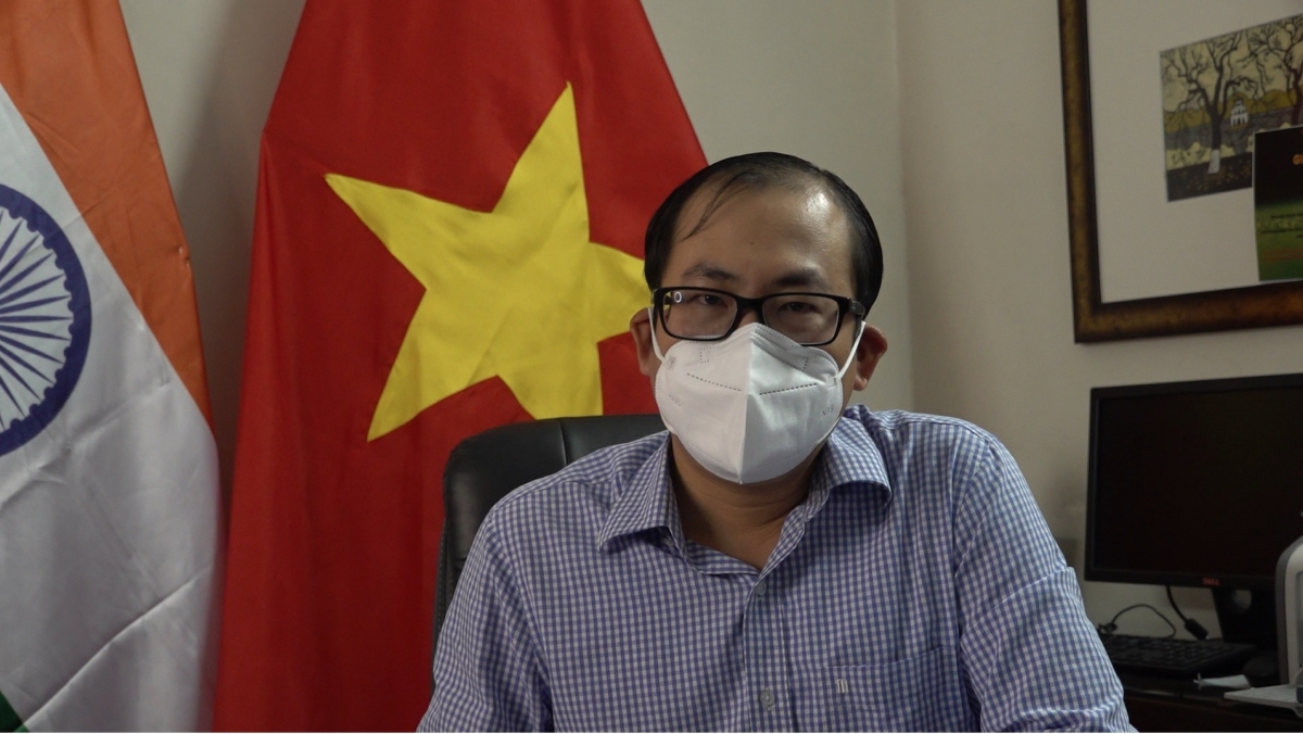 Đại sứ quán Việt Nam tại Ấn Độ nỗ lực bảo hộ công dân trong đại dịch COVID-19 Ông Đỗ Thanh Hải - Tham tán Đại sứ quán Việt Nam tại Ấn Độ.