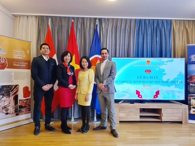 Thành lập Ban đại diện Nhịp cầu Kinh doanh Việt Nam–Thụy Sĩ Thành lập Ban đại diện Nhịp cầu Kinh doanh Việt Nam–Thụy Sĩ