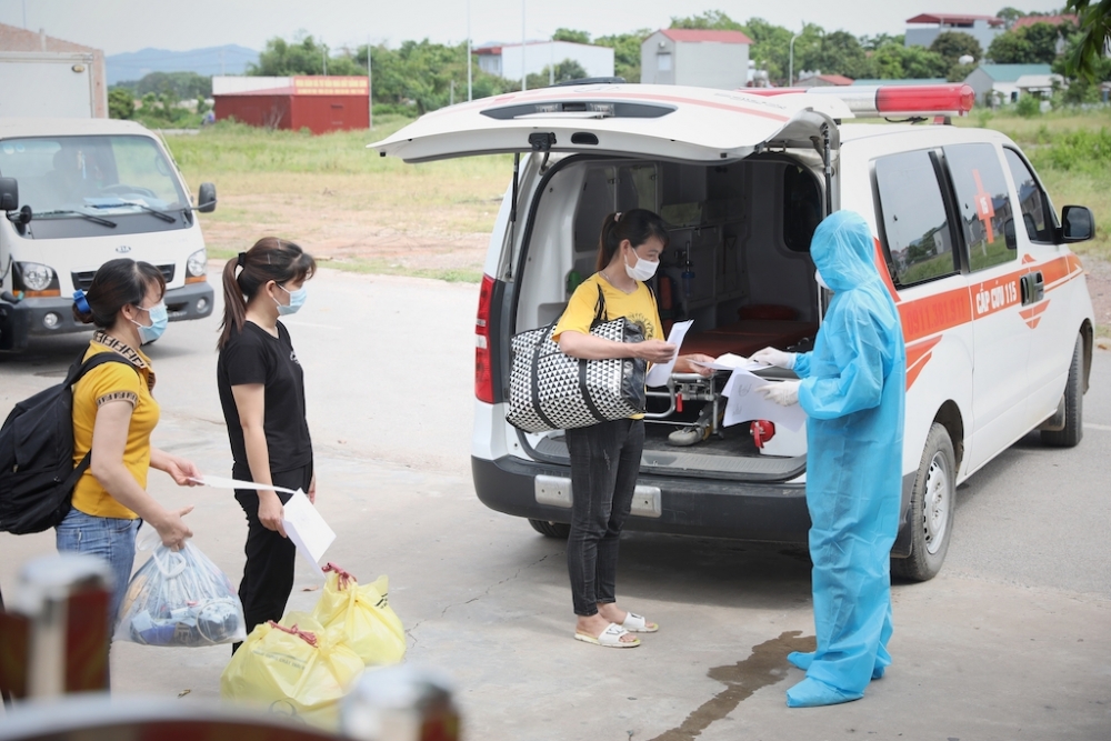 Đảm bảo an toàn, đón hơn 30.000 người lao động đang lưu trú tại Bắc Giang trở về địa phương Đảm bảo an toàn, đón hơn 30.000 người lao động đang lưu trú tại Bắc Giang trở về địa phương