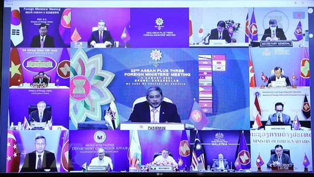 Nhiều tiến triển trong triển khai Kế hoạch công tác hợp tác ASEAN+3 hình ảnh 2 Nhieu tien trien trong trien khai Ke hoach cong tac hop tac ASEAN+3 hinh anh 2