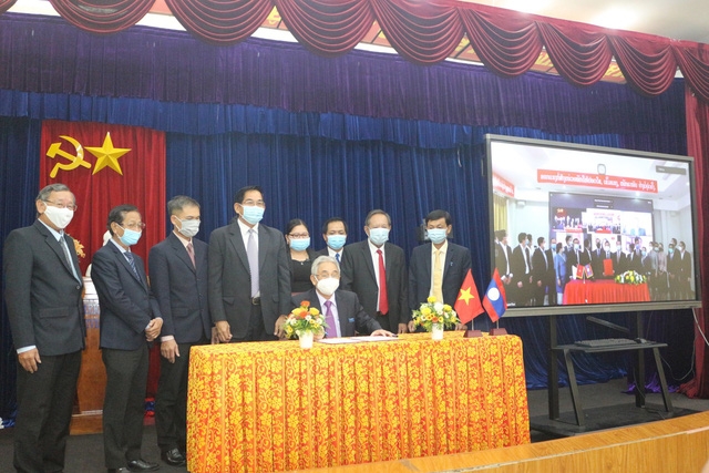 Tiếp tục thúc đẩy hợp tác khoa học, công nghệ và đổi mới sáng tạo Việt Nam - Lào Tiếp tục thúc đẩy hợp tác khoa học, công nghệ và đổi mới sáng tạo Việt Nam - Lào