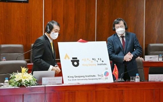 Ra mắt Học viện Ngôn ngữ và Văn hóa Hàn Quốc King Sejong - Trà Vinh Ra mắt Học viện Ngôn ngữ và Văn hóa Hàn Quốc King Sejong - Trà Vinh