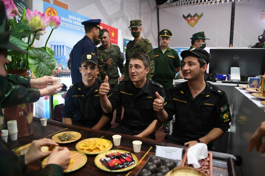 Gian nhà hữu nghị của Việt Nam tại triển lãm ở Army Games 2021 thu hút bạn bè quốc tế Gian nhà hữu nghị của Việt Nam tại triển lãm ở Army Games 2021 thu hút bạn bè quốc tế