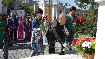 Kỷ niệm 76 năm ngày Quốc khánh: người Việt tại Nga tri ân Chủ tịch Hồ Chí Minh