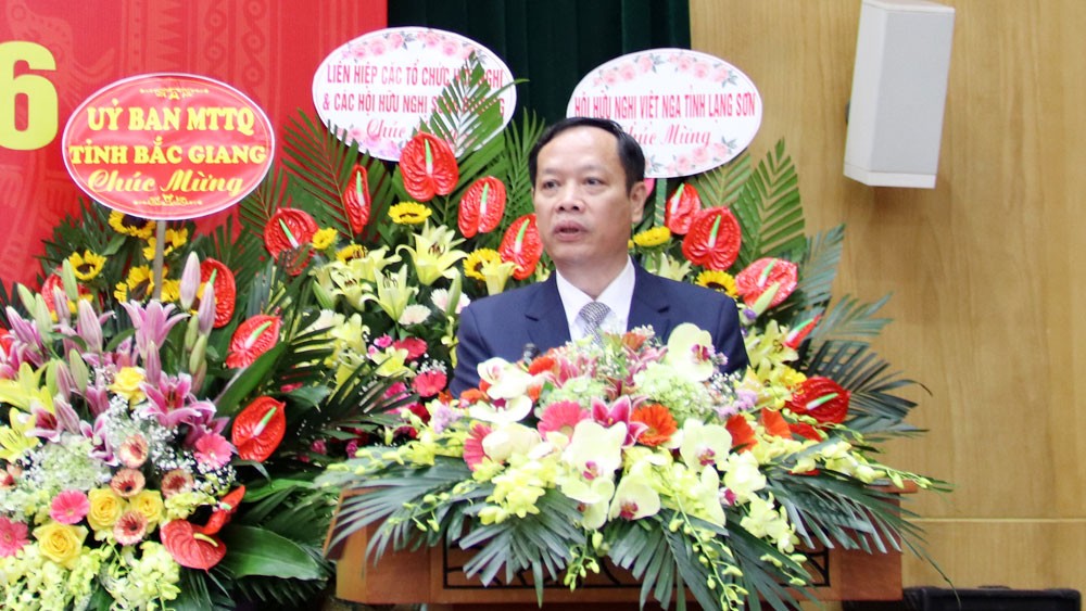 Hội hữu nghị Việt Nam – Liên bang Nga tỉnh Bắc Giang khóa V xác định đổi mới và nâng cao hoạt động Hội hữu nghị Việt Nam – Liên bang Nga tỉnh Bắc Giang khóa V xác định đổi mới và nâng cao hoạt động