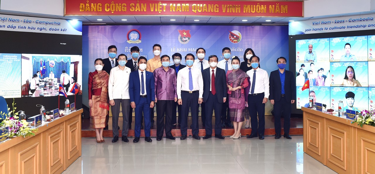 Thanh niên Việt Nam – Lào – Campuchia chia sẻ sáng kiến, kinh nghiệm trong phòng chống COVID-19