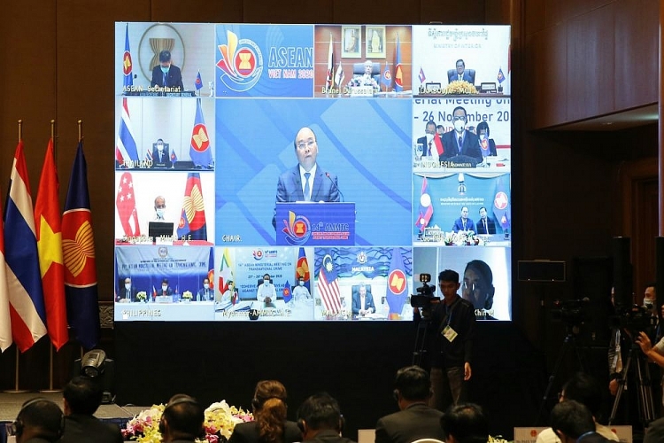 Khai mạc Hội nghị Bộ trưởng ASEAN về Phòng, chống tội phạm xuyên quốc gia lần thứ 14 Khai mạc Hội nghị Bộ trưởng ASEAN về Phòng, chống tội phạm xuyên quốc gia lần thứ 14