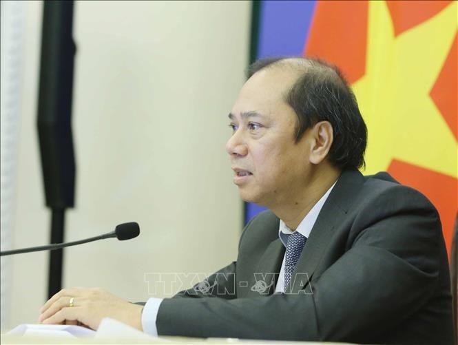 Thúc đẩy lĩnh vực hợp tác tiềm năng hướng đến kỷ niệm 30 năm thiết lập quan hệ Việt Nam-Uruguay Thúc đẩy lĩnh vực hợp tác tiềm năng hướng đến kỷ niệm 30 năm thiết lập quan hệ Việt Nam-Uruguay