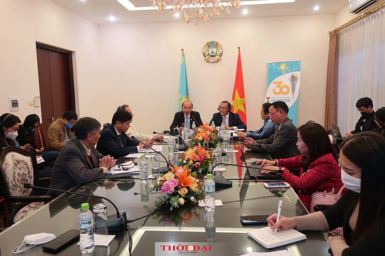 Tin tưởng quan hệ Việt Nam - Kazakhstan sẽ có những bước phát triển mới Tin tưởng quan hệ Việt Nam - Kazakhstan sẽ có những bước phát triển mới